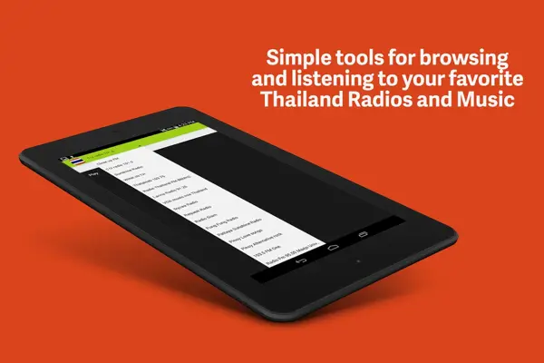 Thailand radios and music android App screenshot 0