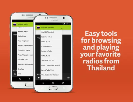 Thailand radios and music android App screenshot 4